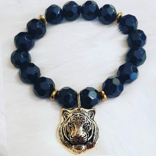 Beaded ICAN LION Bracelet